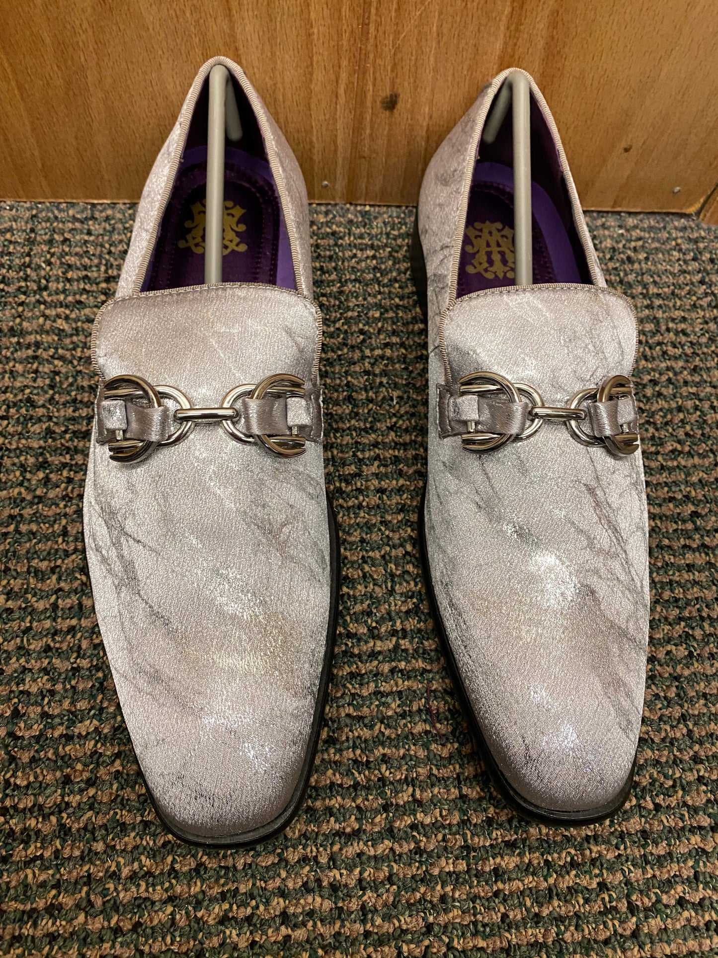 After Midnite Silver Smoking Slip-on Dress Shoes