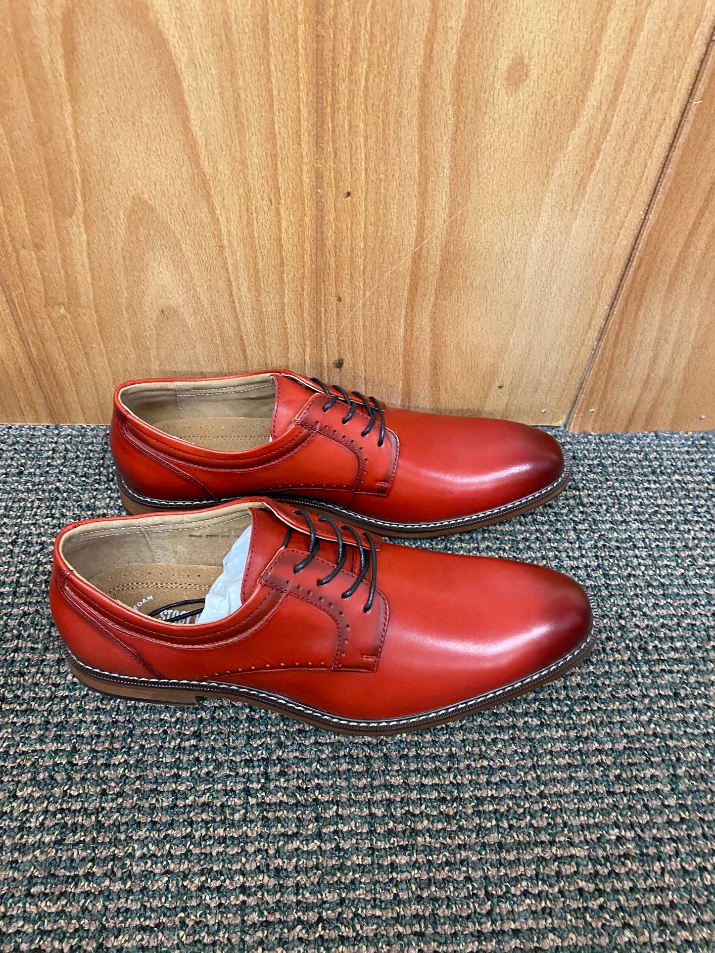 Stacy Adams Faulkner Cranberry dress shoes