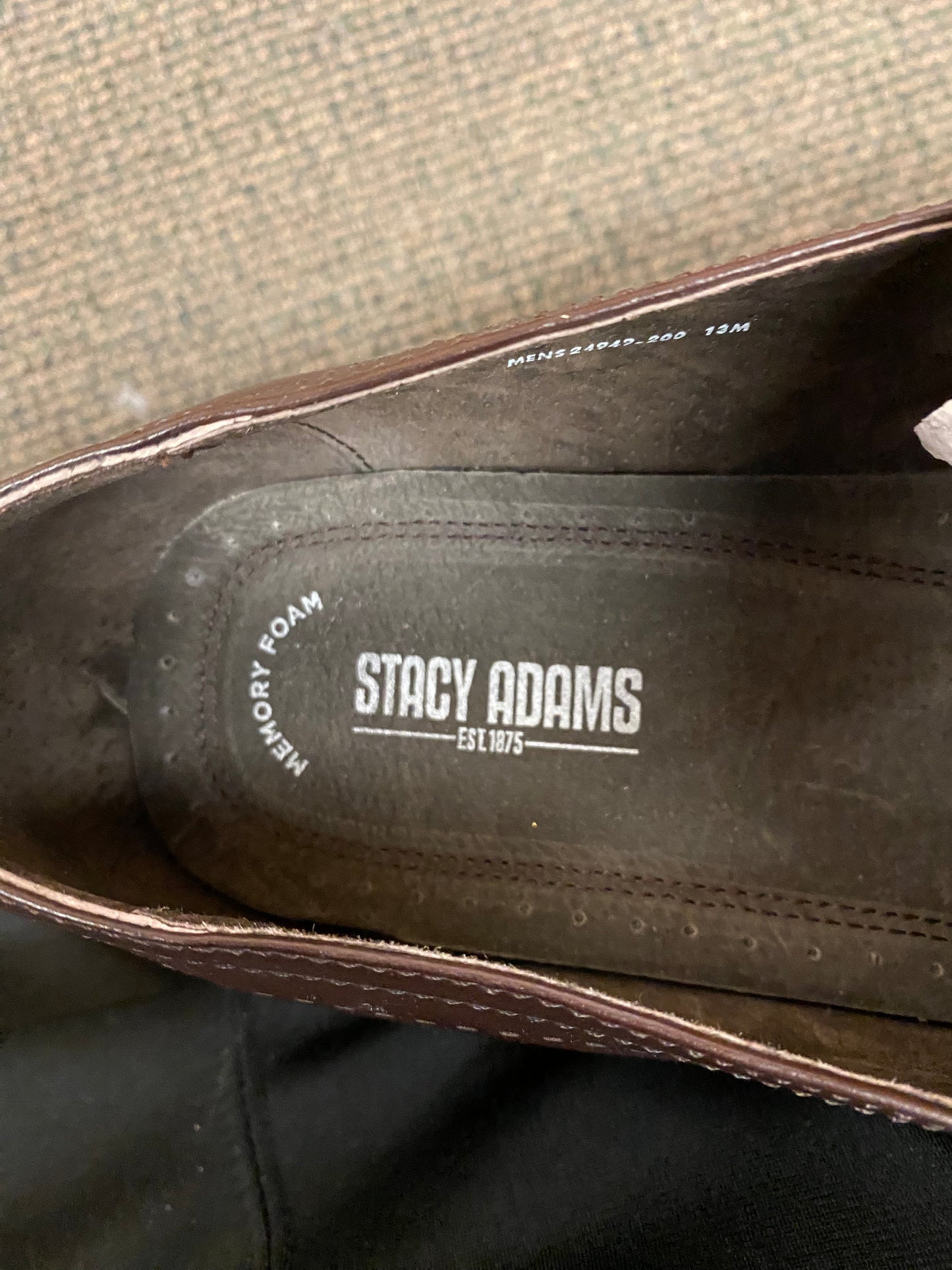 Stacy Adams Latimer Brown dress shoes