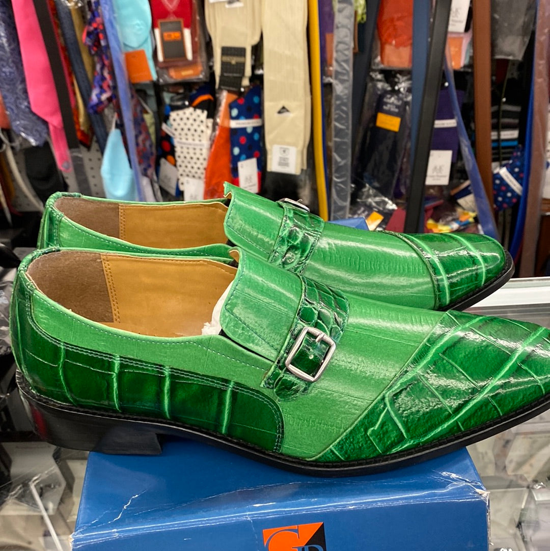 Giorgio Brutini Green Slip on Shoe size 10