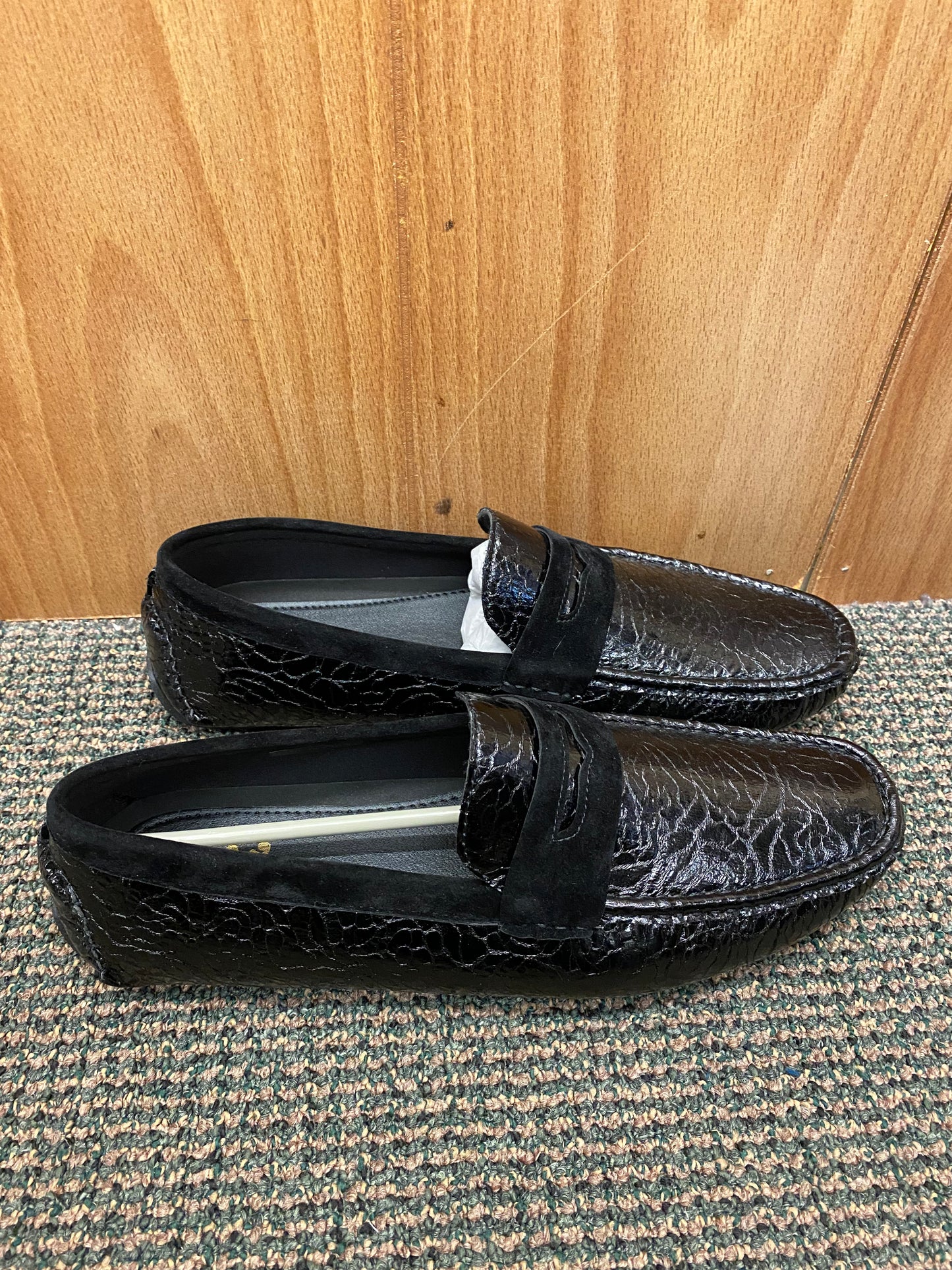 After Midnight Black Slip-on Dress Shoes Style: 6765 Size 12