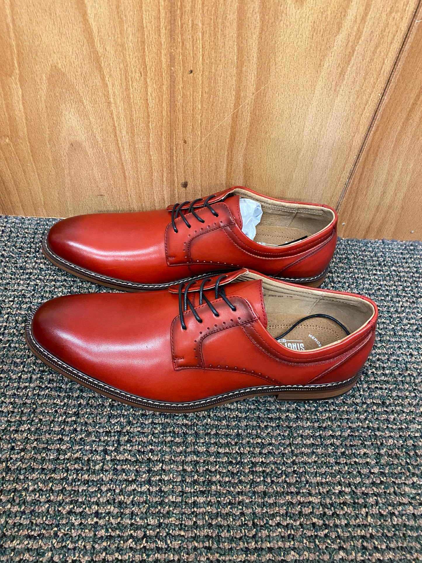 Stacy Adams Faulkner Cranberry dress shoes