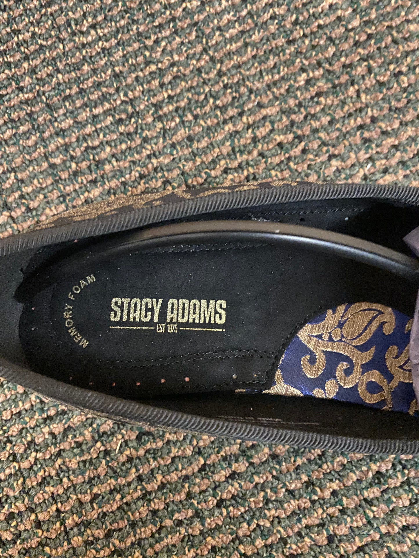 Stacy Adams Venice Blue Multi dress shoes