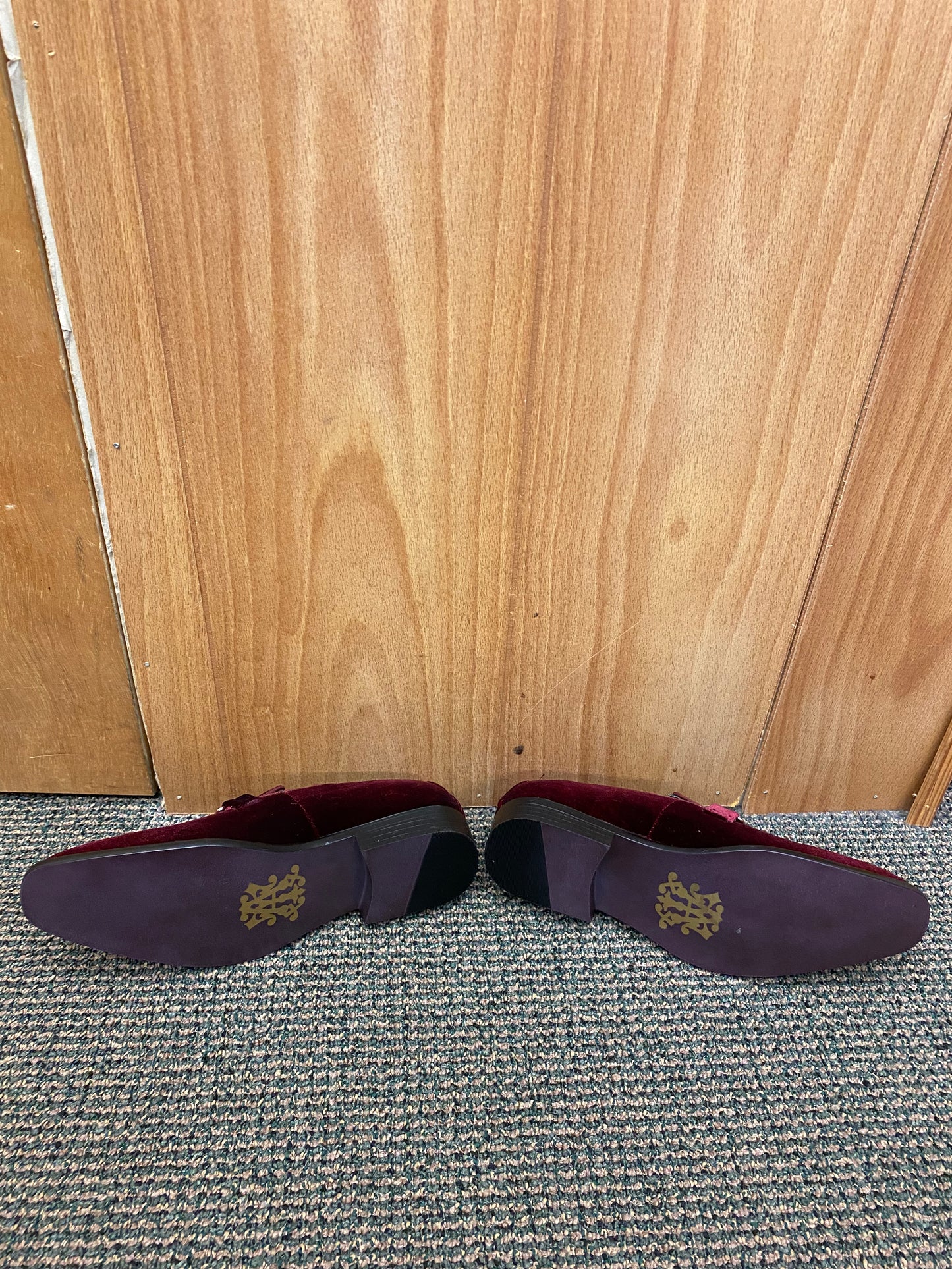 After Midnite Burgundy/Wine Slip-on Mens Dres shoes