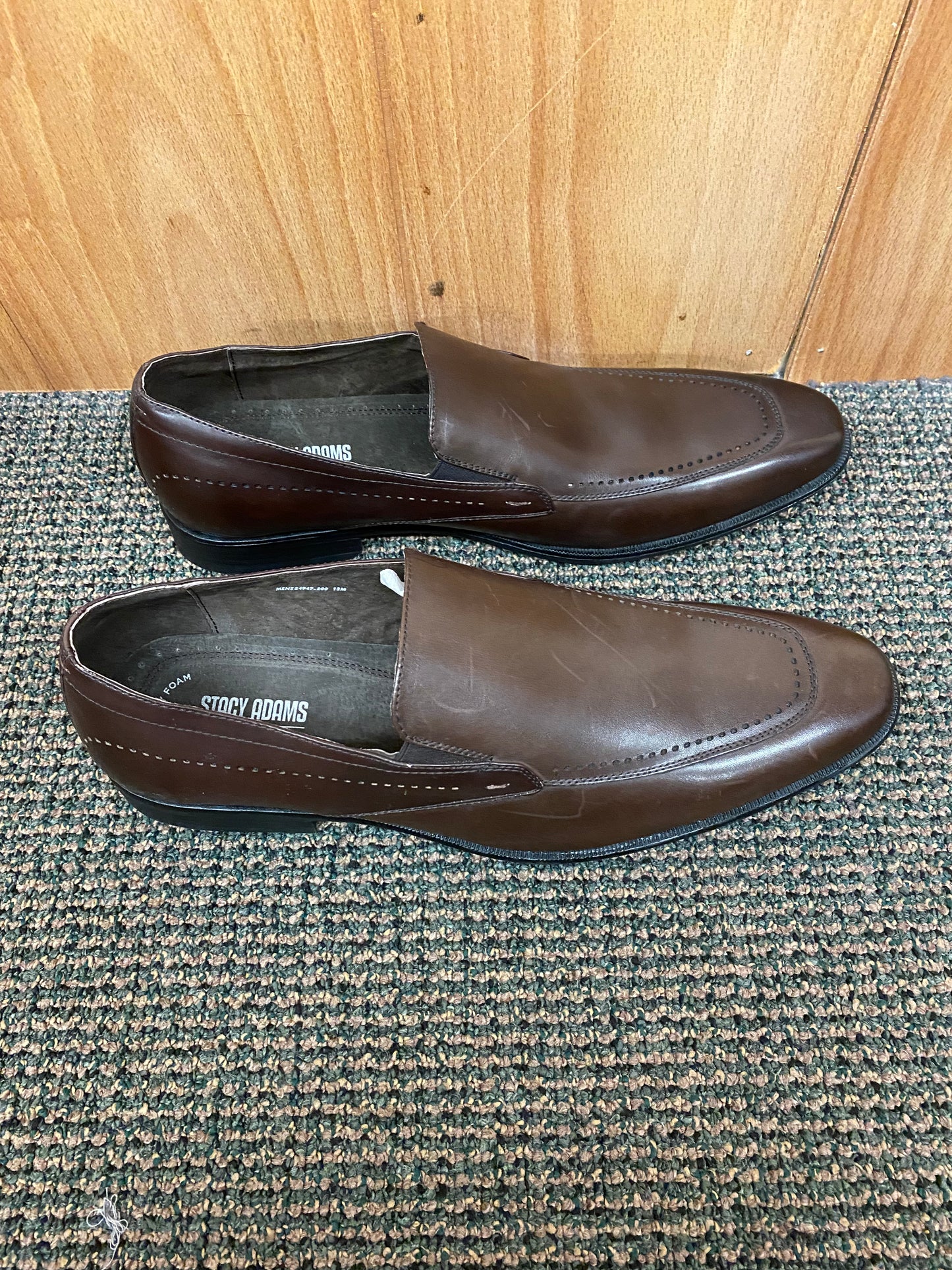 Stacy Adams Latimer Brown dress shoes