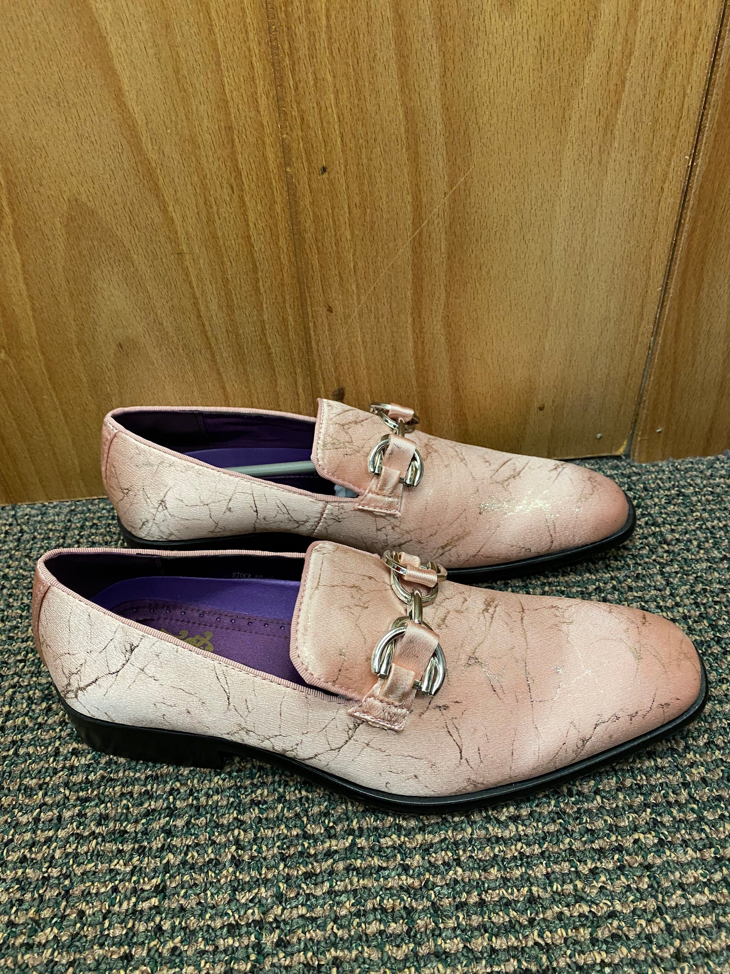 After Midnite Salmon/Pink Smoking Slip-on Dress Shoes Style: 6948