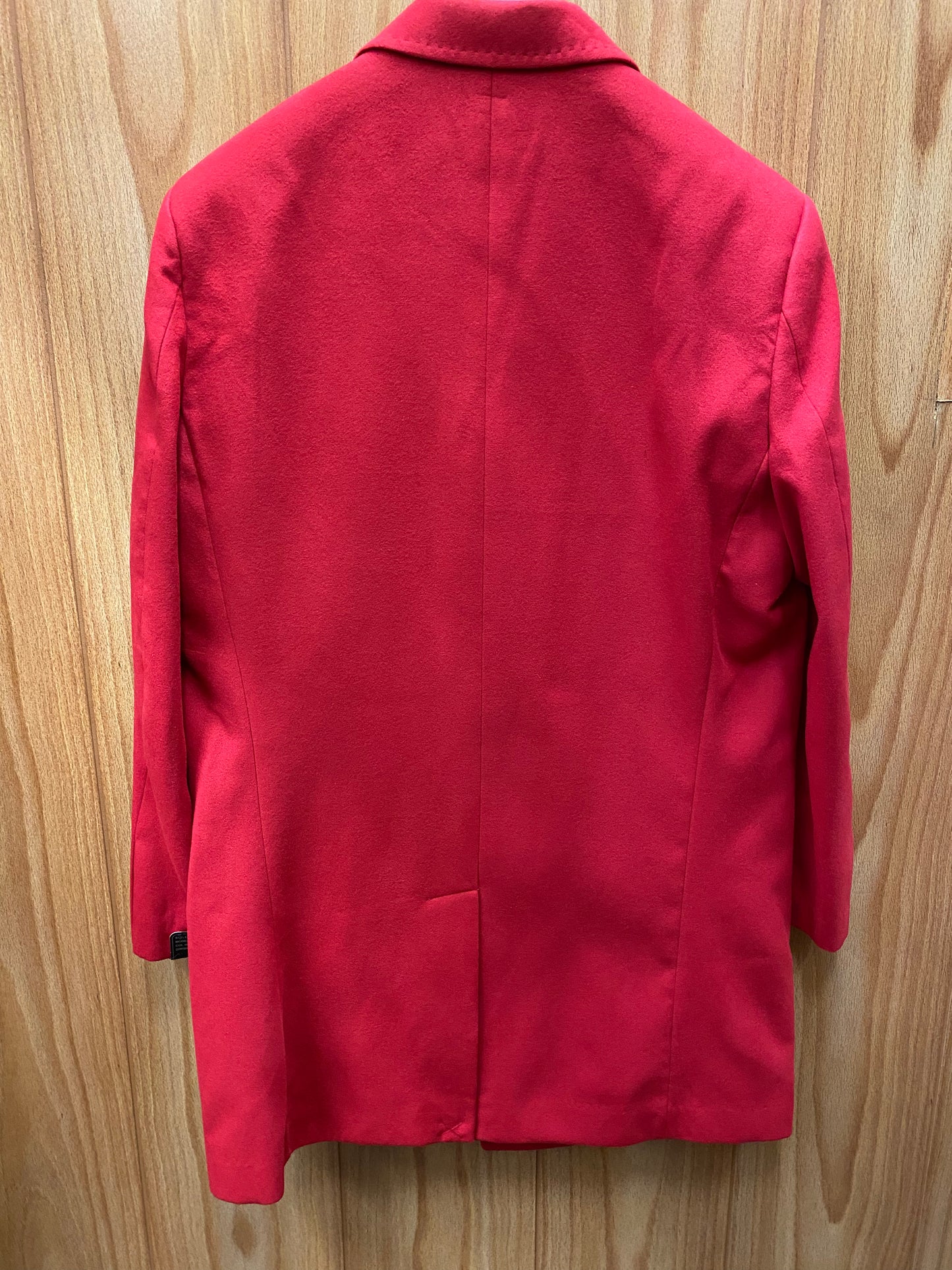 Vella Red Car-coat