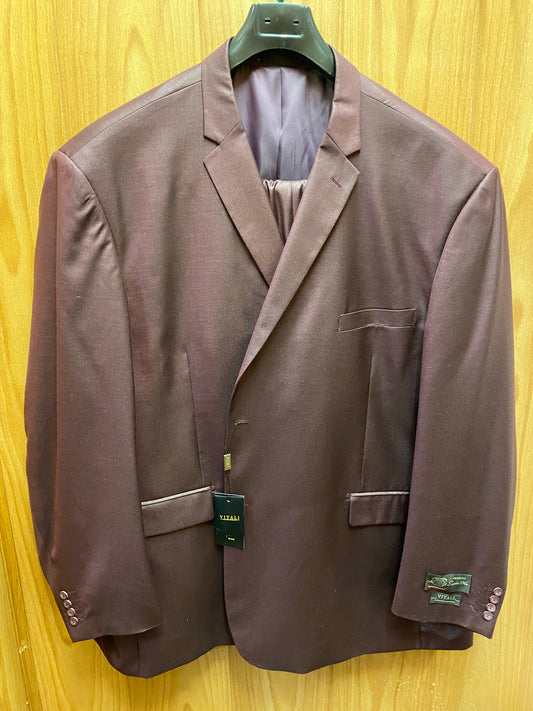 Vitali Burgundy 2-Piece Suit 68L G3090