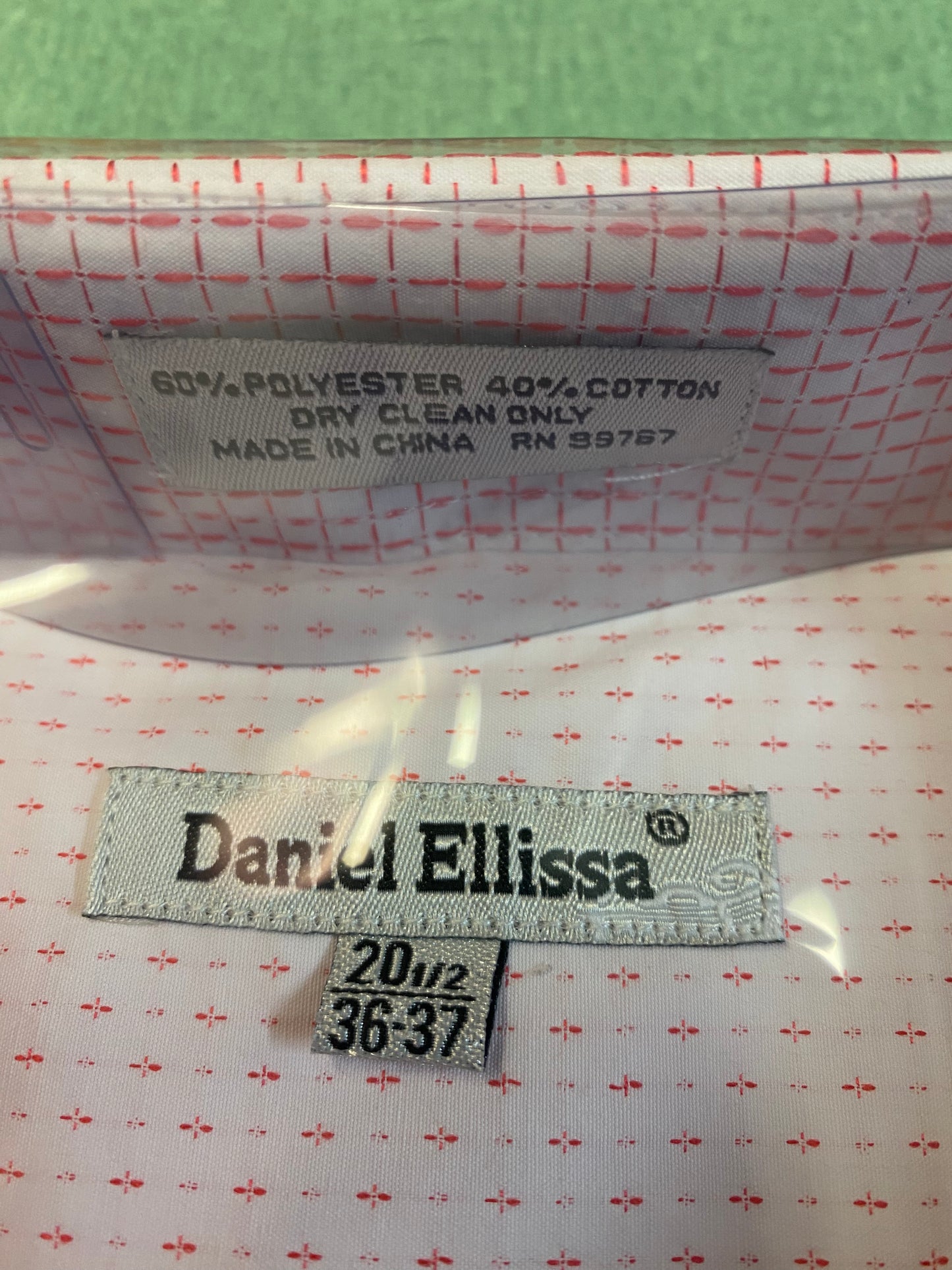 Daniel Ellissa DS3792P2 Red Dress Shirt