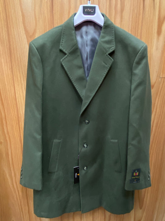 Vella Bottle Green Car-coat