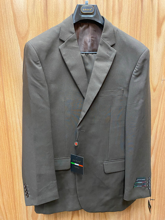 Lucci Brown 2-Piece Suit 44L 2PP